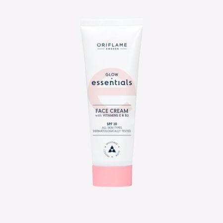 Glow Essentials 10 SPF Face Cream with Vitamins E & B3 - 43906